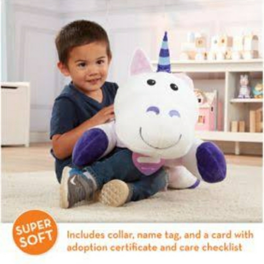unicorn stuffed plush animal gift 27.5 " l… - Picture 9 of 9
